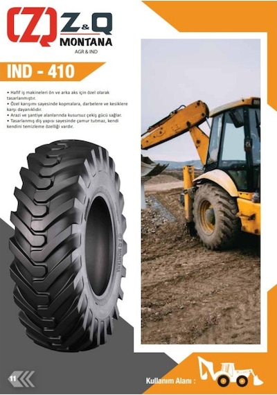 15.5/80-24 16pr Kat Tl Ind-410 Beko Loder Ön Ve Arka Lastiği