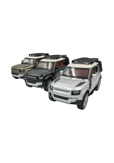 Die Cast 1:22 Sesli Ve Işıklı Çek Bırak Safari Metal Jeep