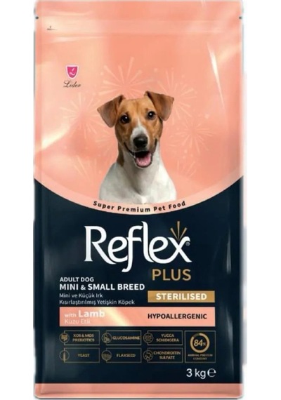 Kuzu Etli Mini Irk Kısırlaştırılmış Yetişkin Köpek Maması 3 Kg