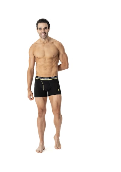 U.s. Polo Assn. Erkek Antrasit-saks-siyah 3 Lü Boxer Antrasit-saks-siyah