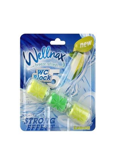 Wellnax Wc Blok Desenli Limon 50gr Blk-916 9169