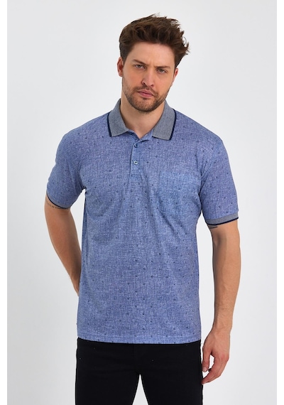 Alexander Gardi Alexandergardı Desenli Polo Yaka T-shirt 1043 001