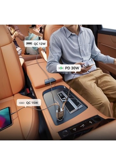 Jr-ccl07 3&apos Ü 1 Arada Geri Çekilebilir Araç Şarj Cihazı - Çift Usb Ve Tip-c Bağlantı Noktaları, Hızlı Şarj, Yerden Tasarruflu Tasarım, Akıllı Telefonlar Ve Tabletlerle Uyumlu - Koyu Gri Jr-ccl07 3&apos Ü 1 Arada Geri Çekilebilir Araç Şarj Cihazı - Çift Usb Ve Tip-c Bağlantı Noktaları, Hızlı Şarj, Yerden Tasarruflu Tasarım, Akıllı Telefonlar Ve Tabletlerle Uyumlu - Koyu Gri