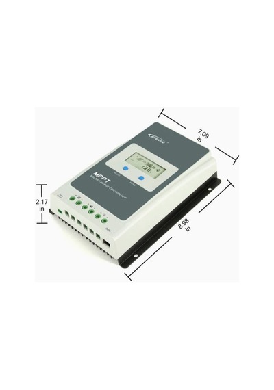 Akü Uyumlu Mppt Güneş Paneli Şarj Kontrol Cihazı 30a 12/24v
