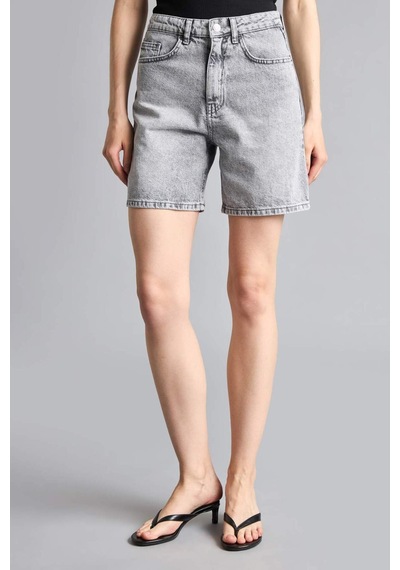 Defacto Jean Bermuda Şort H0663ax26hsnm55 Gri-nm55