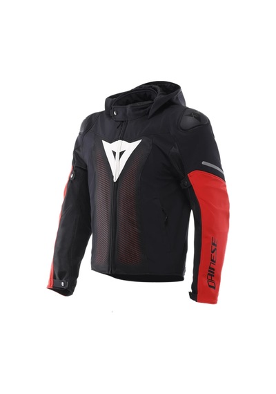 Dainese Daınese Cek Super Sprınt Aır Tex Jacket Black Whıte Red Siyah