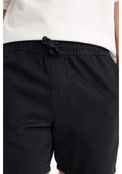 DeFacto Relax Fit Yazlık Rahat Jean Bermuda Şort -  D4390AX25SMNM36