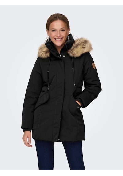 Only 15300627-fw Onlnewprıska Parka Jacket Cc Otw Kadın Parka Kaban 15300627-R4306 Siyah