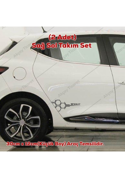 Renault Kapı Altı Sticker Renault Sticker Renault Oto Sticker