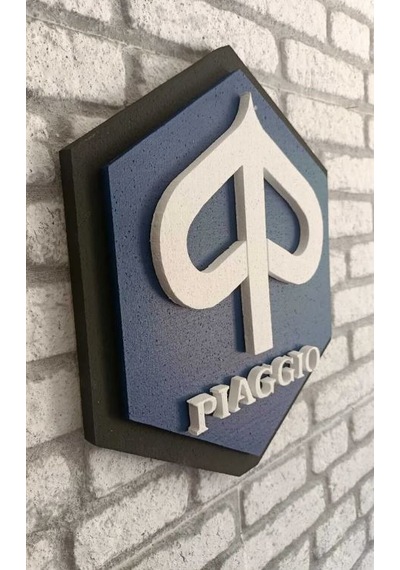 Pıaggıo Logo 50x50 Logo Pıaggıo Marka Logosu 3d Pıaggıo Logo Strafor Logo 50 x 50