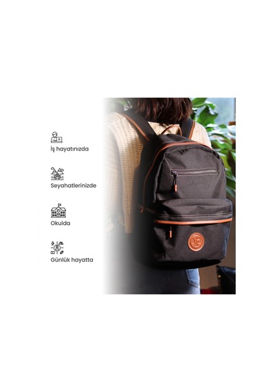 NPO nJoy 16" Unisex Notebook & Günlük Sırt Çantası