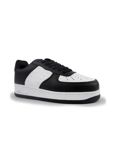 Cool Pekin Sneaker Unisex Spor Ayakkabı SİYAH-BEYAZ