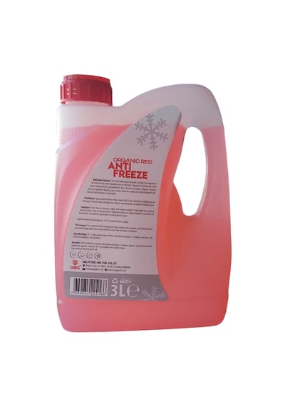 ABG Antifriz Kırmızı Organik-40°C 3 L Ultracool -2025 Üretim