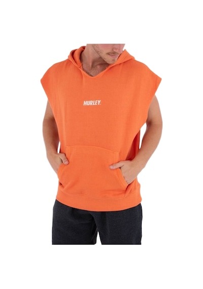 Hurley Hurley Tr Muscle Hood Erkek Turuncu Tank Top 2236