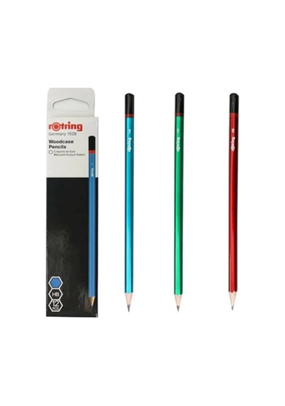 Rotring Kurşun Kalem Mercanlı 2090065 12 Li ,mavityb64m4twmcwghve61 Çok Renkli