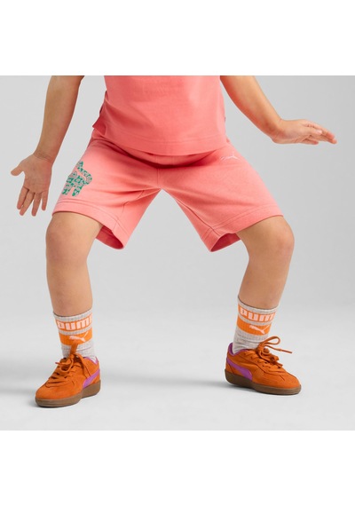 Puma Cats Club Çocuk Şortu 685164 24 Kırmızı