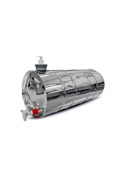 Krom Su Tankı 35lt Tır Dorse Karavan Tekne Outdoor Su Tankı Bağlantıları Hariç