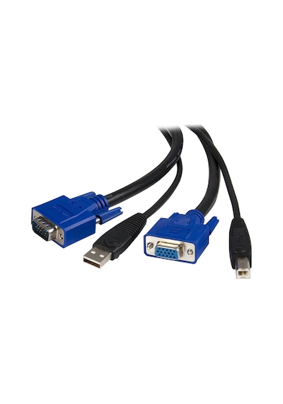 Usb Kvm Switch Vga Yazıcı Kablosu  Erkek / Dişi