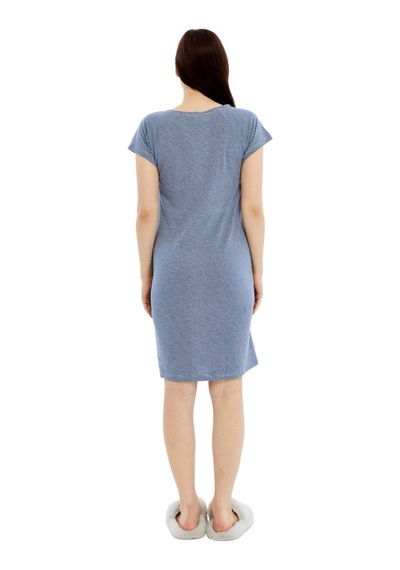 Luvmabelly Myra9585 Yandan Çıt Çıtlı Hamile Geceliği Saks