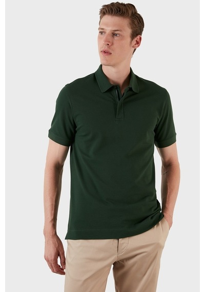 Exxe Erkek Polo Ex601-Yeşil