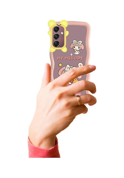 Samsung Galaxy Uyumlu A24 Kılıf Marla Seri Desenli Silikon Kapak