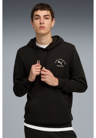 Puma Class Graphic Erkek Sweatshirt Siyah