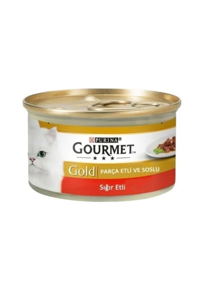 Parça Etli Soslu Sığır Etli Kedi Yaş Maması 85 Gr