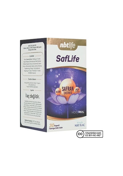 Nbt Life Saflife Safran Ekstresi 30 Kapsül