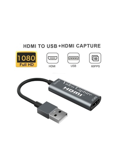 Hdmı 1080P Usb 2.0 Hd Video Capture Video Görüntü Yakalama Kartı