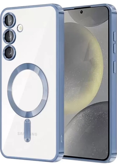 Newface Samsung Galaxy S23 Plus Kılıf Kross Magneticsafe Kapak - Sierra Blue Mavi