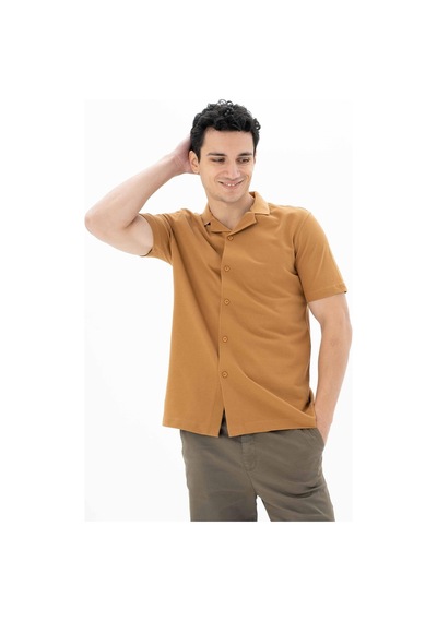 AR-MA Arma Erkek Penye Pike Regular Fit Polo Yaka Gömlek 001