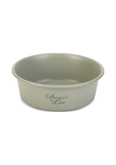 Beeztees Dbl Köpek Mama Su Kabı, Mat Gri Paslanmaz Çelik, 16cm, 940ml
