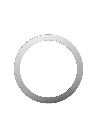 Power Metal Magsafe Halka Yüzük Ring İphone 8 Ve Üstü Model İle Uyumlu Gümüş 2'li Paket Lvrng2