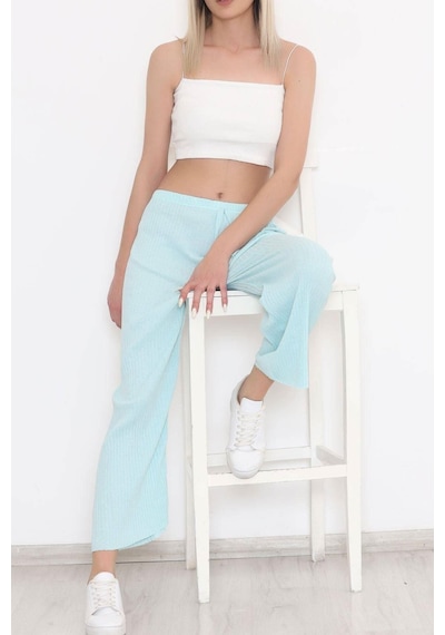 Modaymış Fitilli Pantolon Suyeşili - 8337.1567.-1820 Yeşil