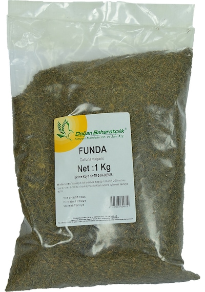 Doğan Baharaçılık Doğal Funda Yaprağı Otu 1 KG