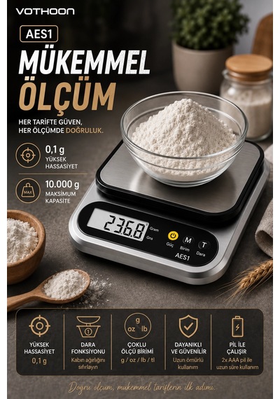 Dijital Mutfak Ve Kahve Tartısı Hassas Gram Terazisi Paslanmaz Çelik Lcd Ekran Çoklu Ölçüm G/oz 10 Kg Kapasite Diğer 61606873