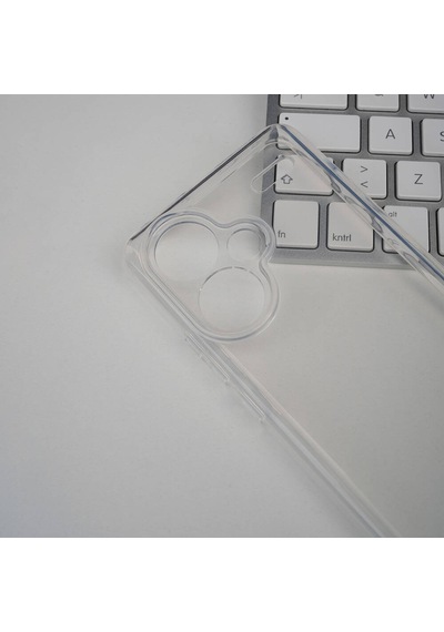 Zore Redmi Note 13 Pro Plus 5g Kılıf Msra 2mm Anti Shock Silikon - Şeffaf Şeffaf