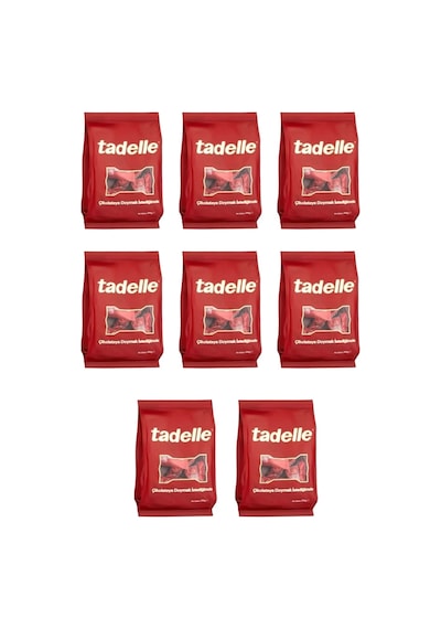 Tadelle Mini Fındık Dolgulu  Sütlü Çikolata 8 x 200 G