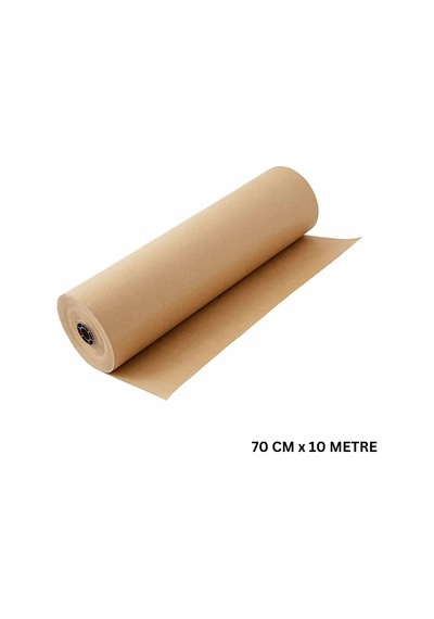Kraft Rulo Ambalaj Kağıdı, Çeyiz, Hediye Paketleme, Çiçek Buket, Dıy Kağıdı, 70cm X 10m, 80 G/m