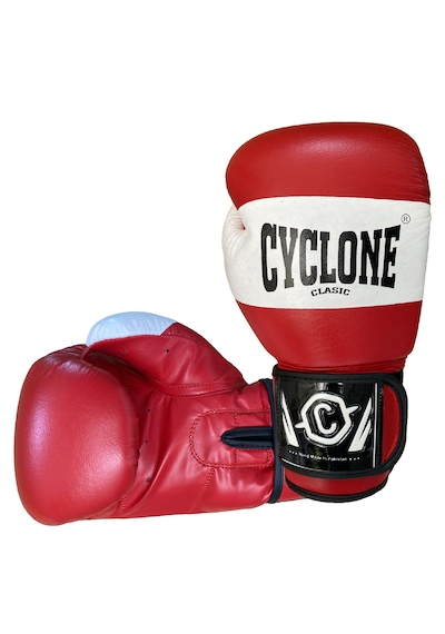Cyclone Tiger Orijinal Deri Boks Ve Kick Boks Eldiveni Kırmızı