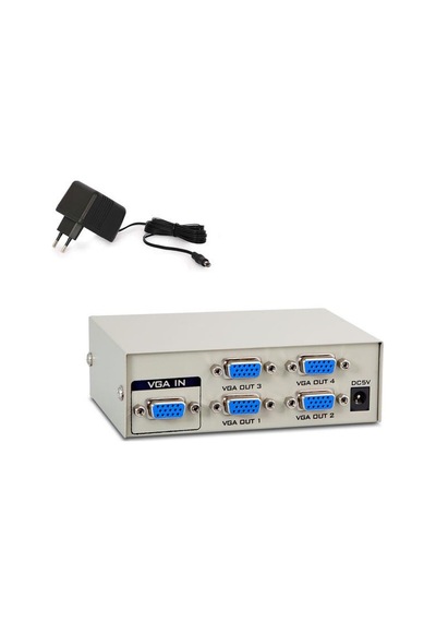 S Link Msv 1415 4 Vga 150Mhz Monitör Çoklayıcı