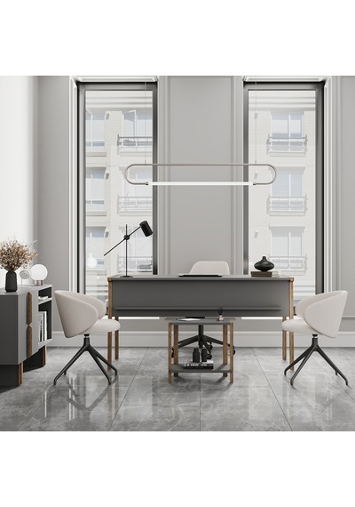 Lagomood Zenith Ofis Takımı Antrasit Ceviz