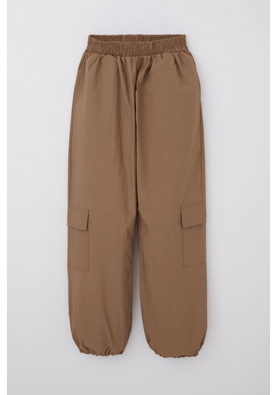 Breeze Kız Çocuk Paraşüt Jogger Paça Pantolon Kargo Cep 7-12 Yaş, Kahverengi Kahverengi Breeze Kız Çocuk Paraşüt Jogger Paça Pantolon Kargo Cep 7-12 Yaş, Kahverengi Kahverengi