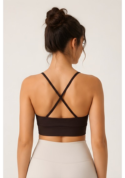 Lili Woman Kadın Çift Askılı Çapraz Sırt Detaylı Destekli Büstiyer E.9024k Kahverengi Lili Woman Kadın Çift Askılı Çapraz Sırt Detaylı Destekli Büstiyer E.9024k Kahverengi