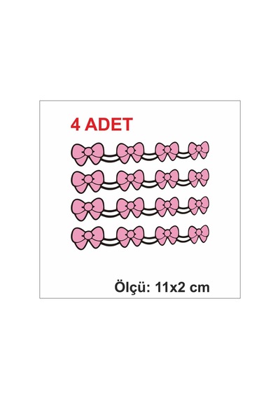 4 Adet Set Sevimli Hello Kitty Kapı Kolu Oto Araba Aksesuar Sticker