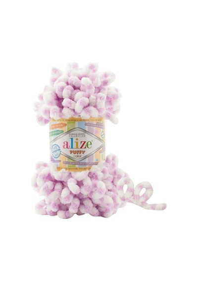 Puffy Elle Örülen Kadife İp No 6458 5 Adet Fiyatıdır