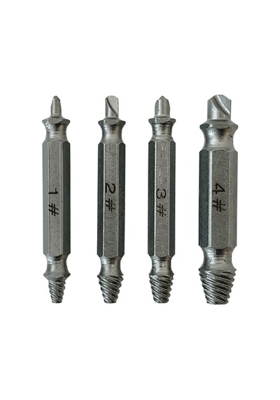 Cone Cone Hasarlı Vida Çıkarıcı Takımı 4 Parça