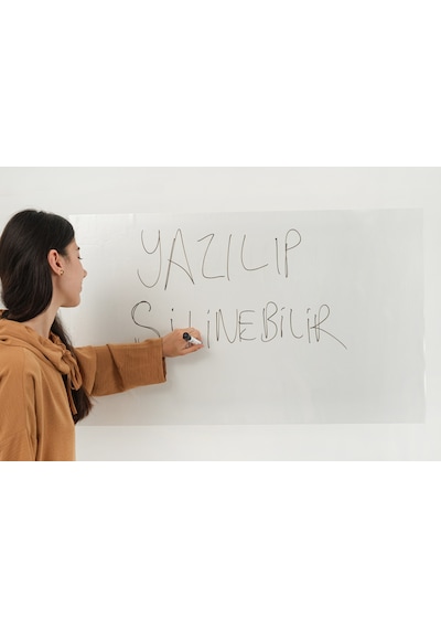 Beyaz Yazı Tahtası 100X120Cm 2 Adet Statik Kağıt Tahta