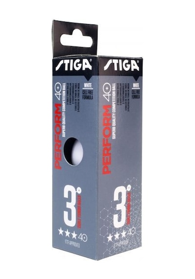Stiga Perform Masa Tenisi Maç Topu Beyaz 1113-2110-03