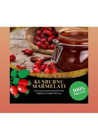 Erzurum Kadın Kooperatifi Kuşburnu Marmelatı 100 G